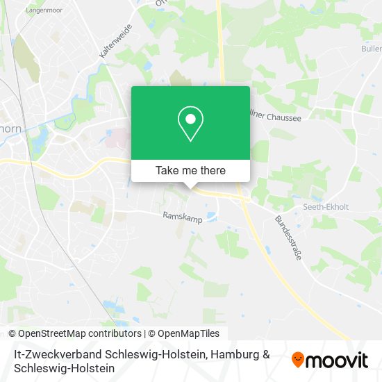 It-Zweckverband Schleswig-Holstein map