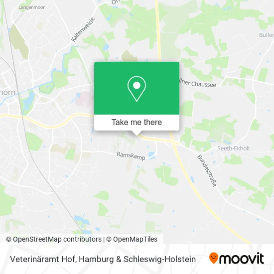 Карта Veterinäramt Hof