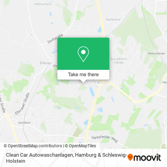 Карта Clean Car Autowaschanlagen