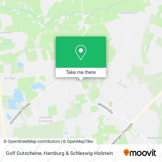 Golf Gutscheine map