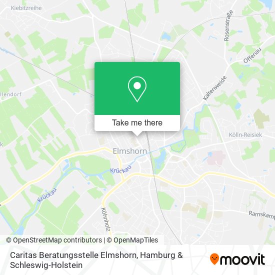 Caritas Beratungsstelle Elmshorn map