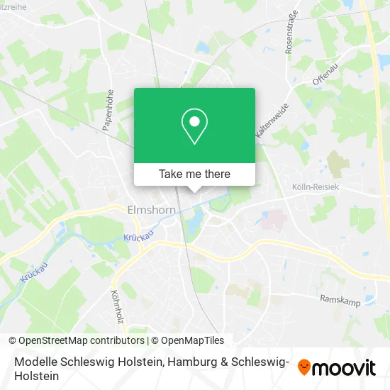 Карта Modelle Schleswig Holstein