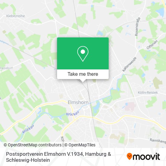 Postsportverein Elmshorn V.1934 map