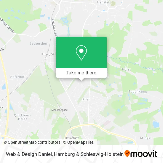 Карта Web & Design Daniel