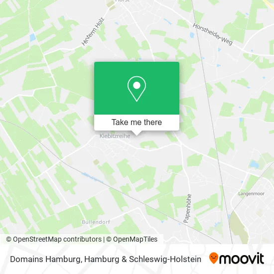 Карта Domains Hamburg