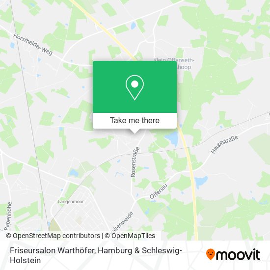 Friseursalon Warthöfer map