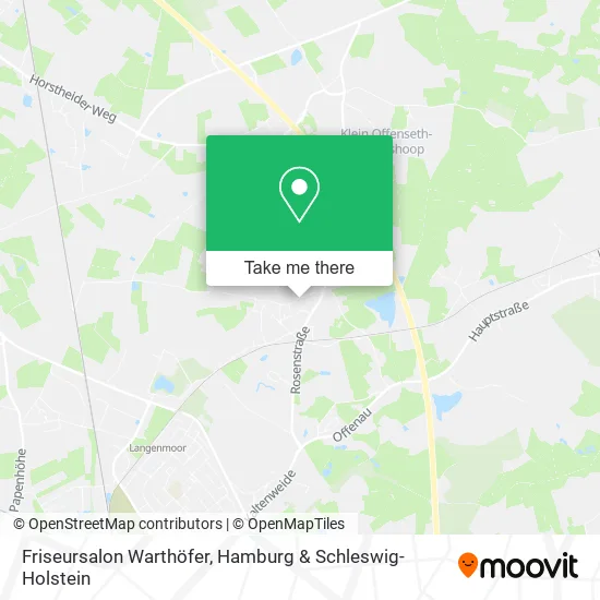 Карта Friseursalon Warthöfer