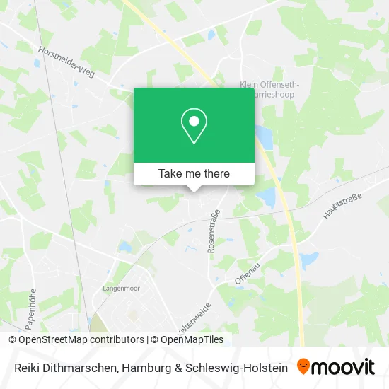 Карта Reiki Dithmarschen