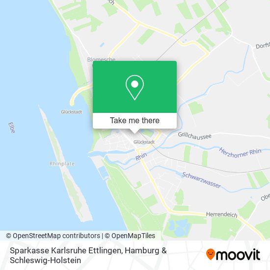 Sparkasse Karlsruhe Ettlingen map