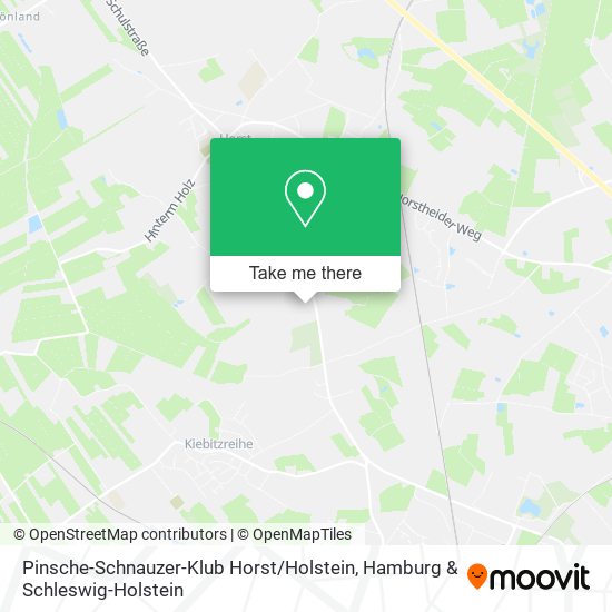 Pinsche-Schnauzer-Klub Horst / Holstein map