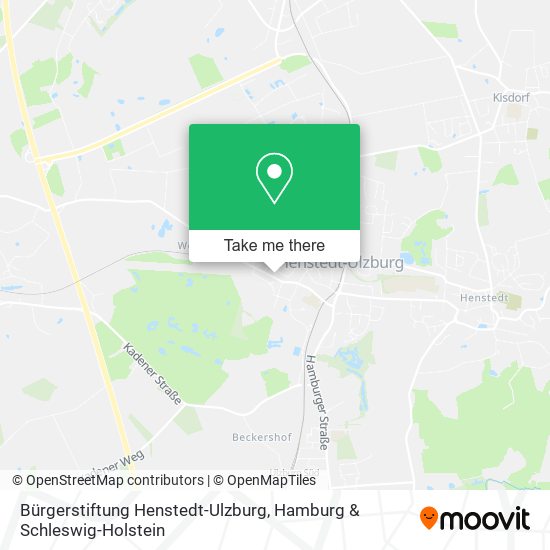Bürgerstiftung Henstedt-Ulzburg map