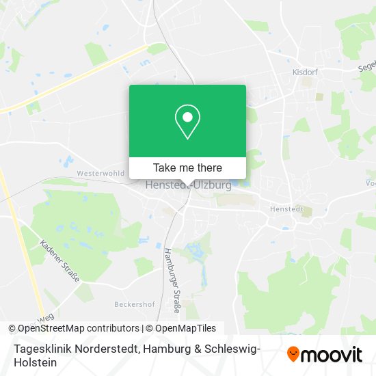 Карта Tagesklinik Norderstedt