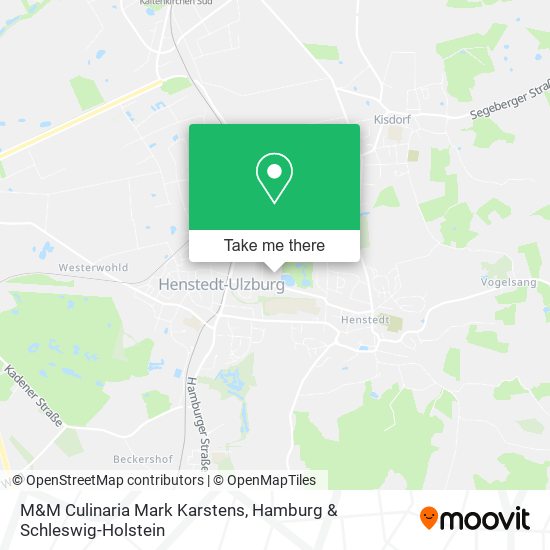 M&M Culinaria Mark Karstens map