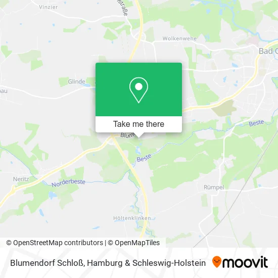 Карта Blumendorf Schloß