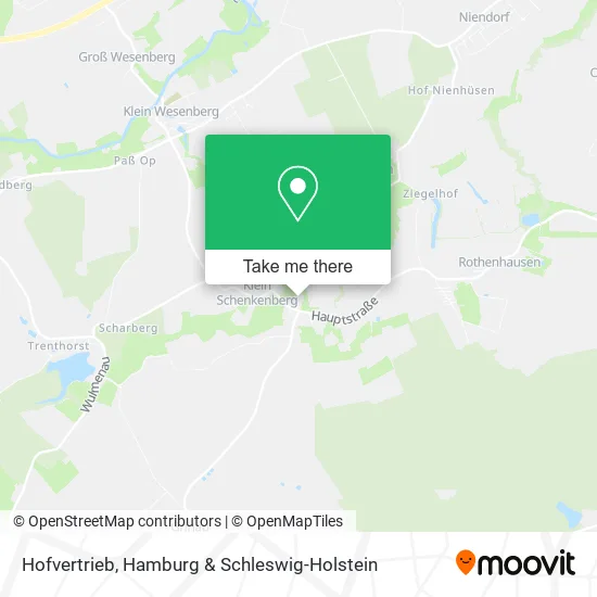 Карта Hofvertrieb