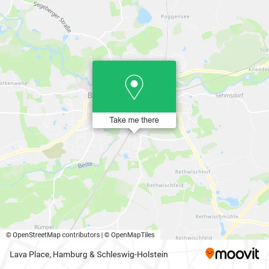 Карта Lava Place