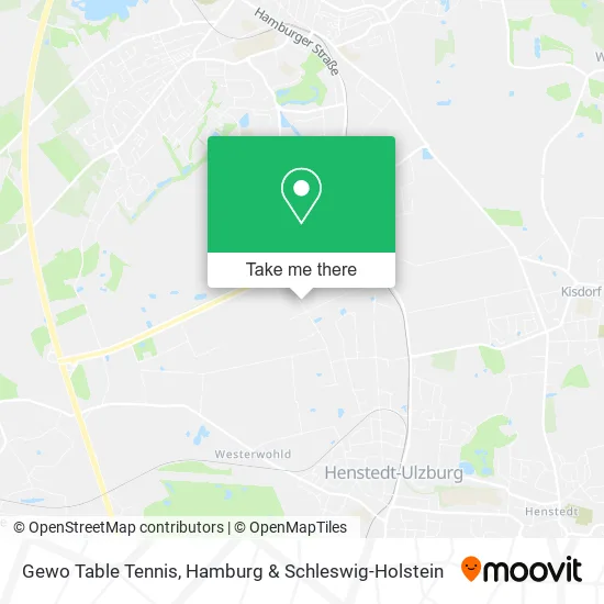 Карта Gewo Table Tennis