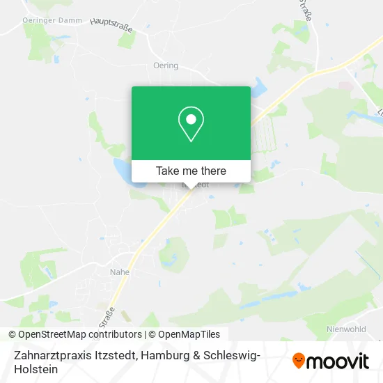 Карта Zahnarztpraxis Itzstedt