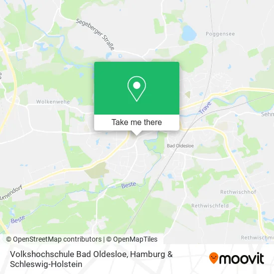 Карта Volkshochschule Bad Oldesloe