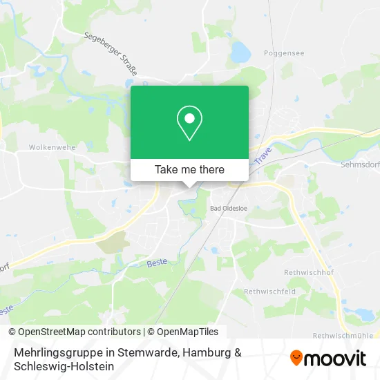 Карта Mehrlingsgruppe in Stemwarde