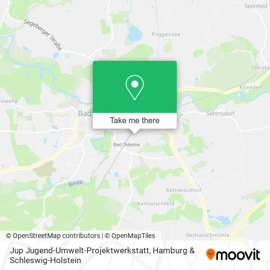 Карта Jup Jugend-Umwelt-Projektwerkstatt