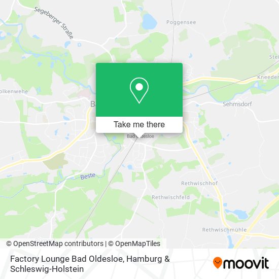 Factory Lounge Bad Oldesloe map