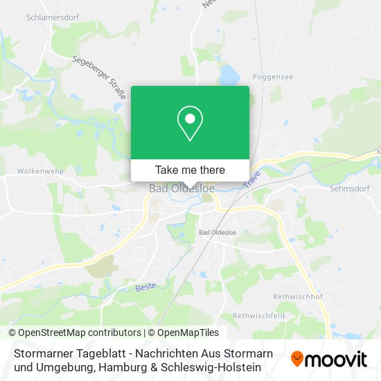 Stormarner Tageblatt - Nachrichten Aus Stormarn und Umgebung map