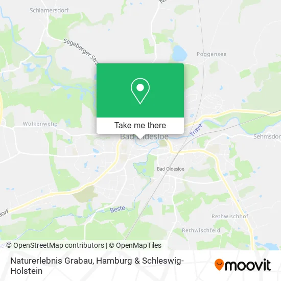 Карта Naturerlebnis Grabau