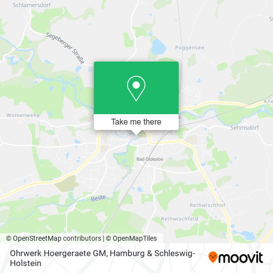 Карта Ohrwerk Hoergeraete GM