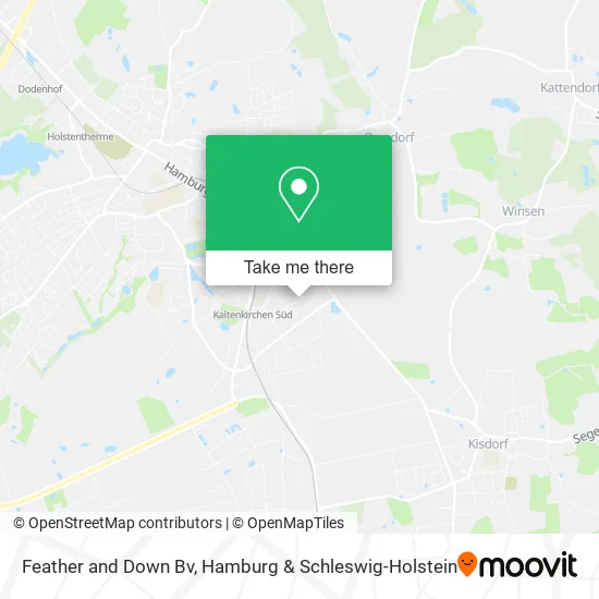 Карта Feather and Down Bv