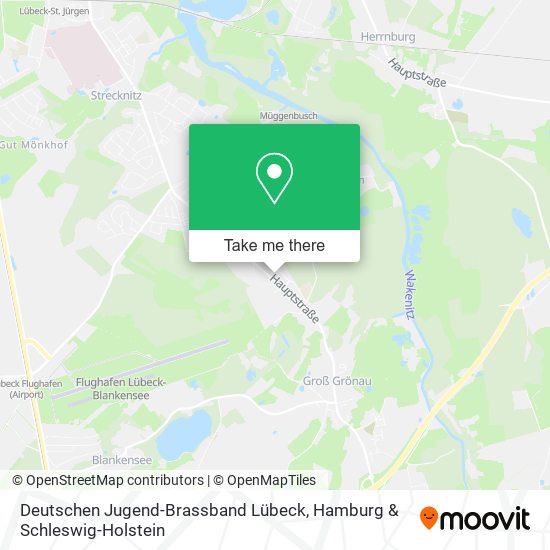 Deutschen Jugend-Brassband Lübeck map