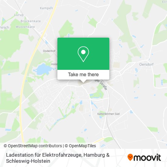 Ladestation für Elektrofahrzeuge map