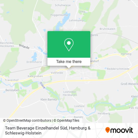 Team Beverage Einzelhandel Süd map