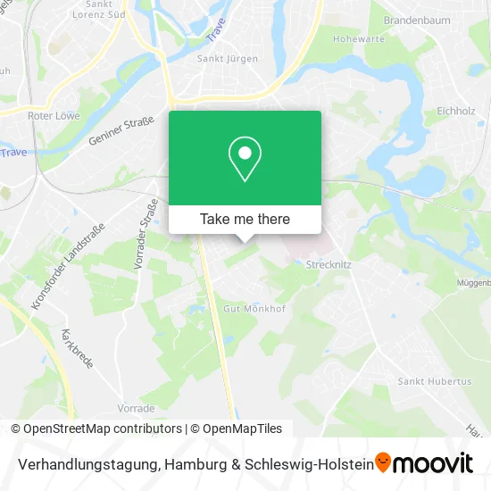 Карта Verhandlungstagung