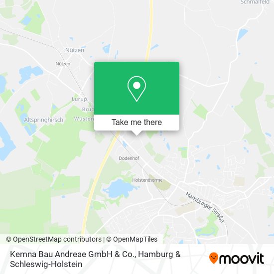 Kemna Bau Andreae GmbH & Co. map