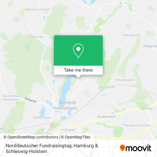 Norddeutscher Fundraisingtag map