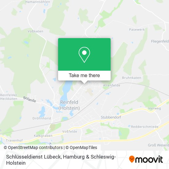 Schlüsseldienst Lübeck map