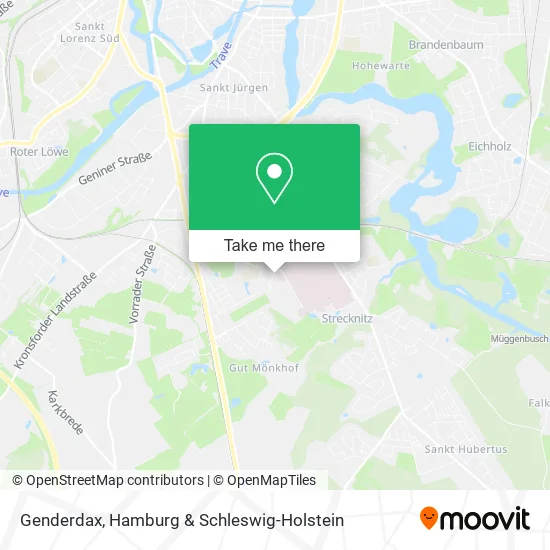 Карта Genderdax