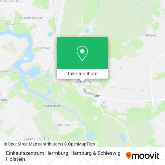 Einkaufszentrum Herrnburg map