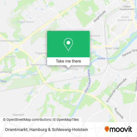 Карта Orientmarkt