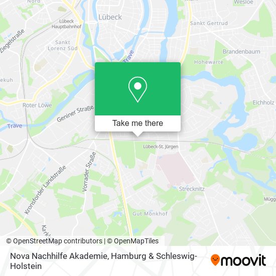 Nova Nachhilfe Akademie map