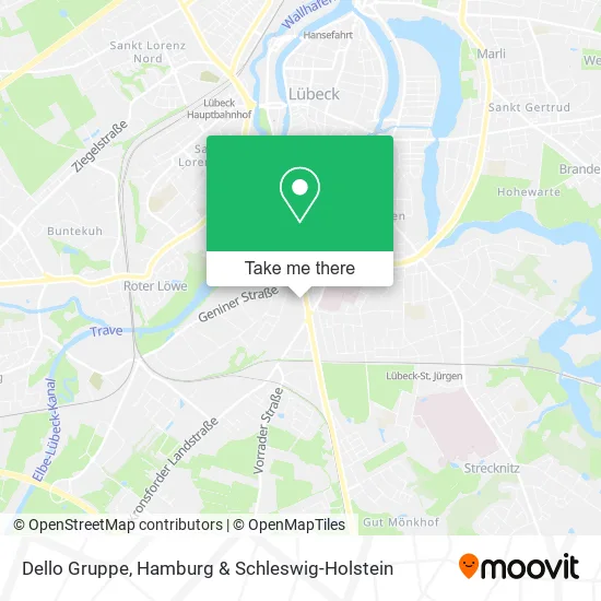 Карта Dello Gruppe