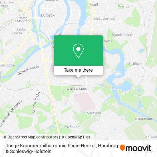 Junge Kammerphilharmonie Rhein-Neckar map