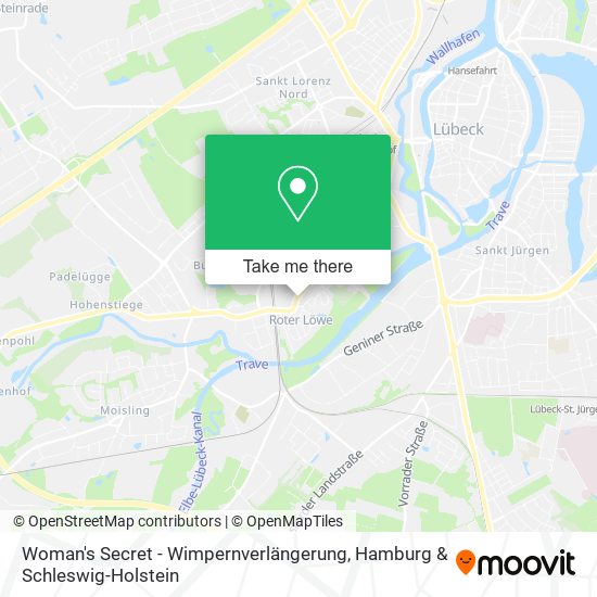 Woman's Secret - Wimpernverlängerung map