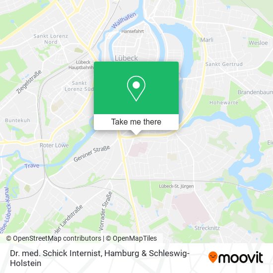 Dr. med. Schick Internist map