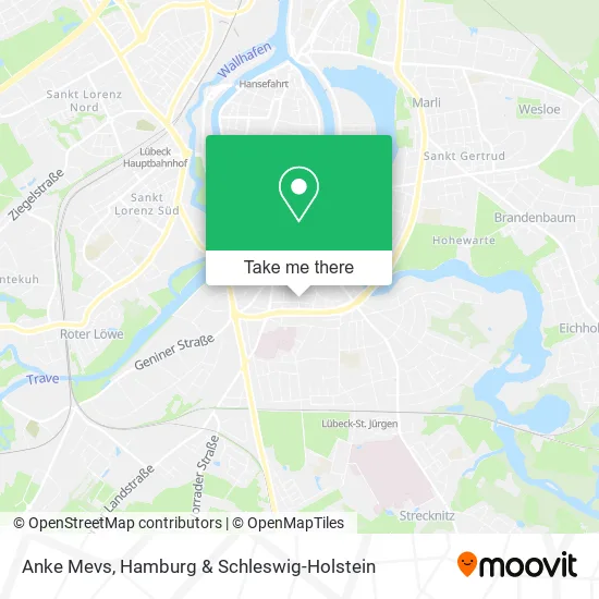 Карта Anke Mevs