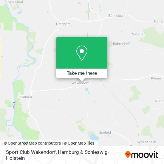 Sport Club Wakendorf map