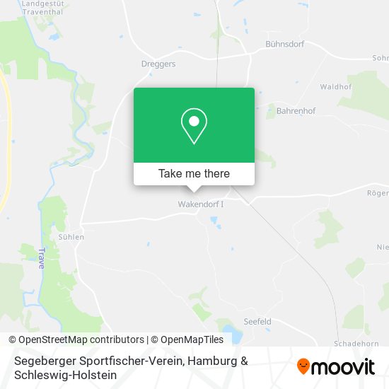 Segeberger Sportfischer-Verein map