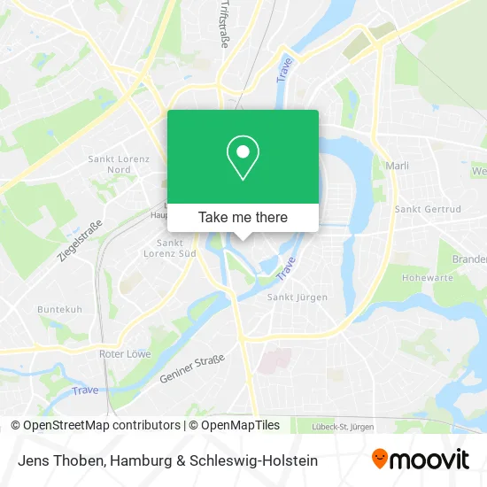 Карта Jens Thoben