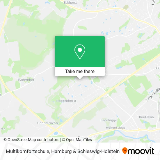Карта Multikomfortschule